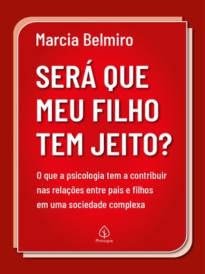 cover image of Será que meu filho tem jeito?